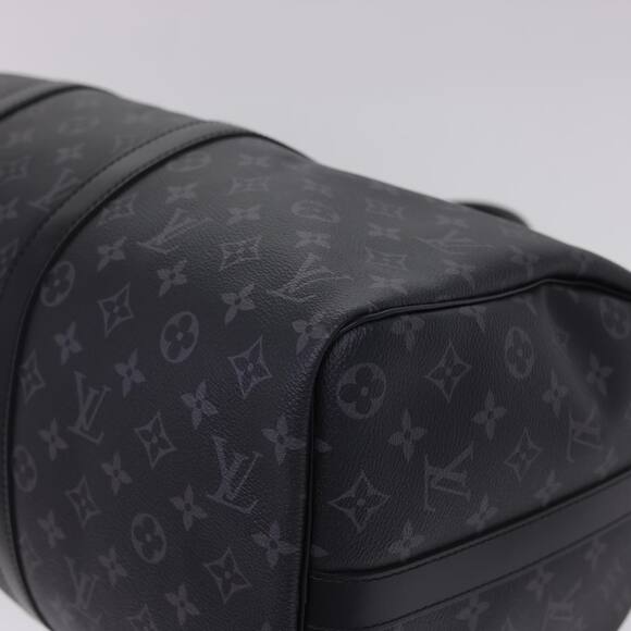 LOUIS VUITTON Eclipse Keepall Bandouliere 45 Boston Bag M43278 - Picture 8 of 16